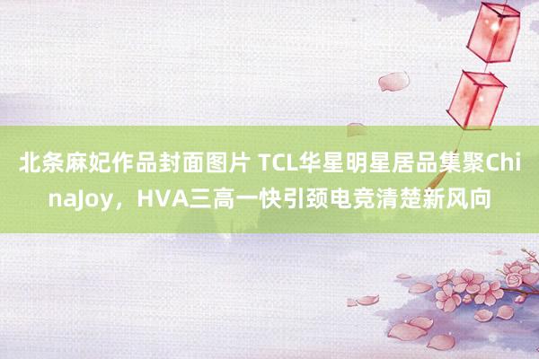 北条麻妃作品封面图片 TCL华星明星居品集聚ChinaJoy，HVA三高一快引颈电竞清楚新风向