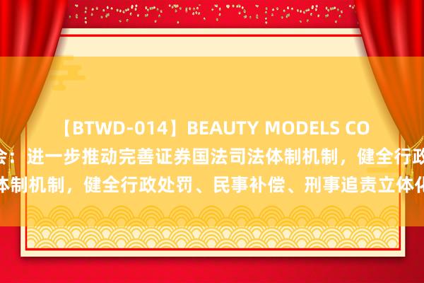 【BTWD-014】BEAUTY MODELS COLLECTION 2 4時間 证监会：进一步推动完善证券国法司法体制机制，健全行政处罚、民事补偿、刑事追责立体化惩责拘谨体系