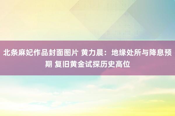 北条麻妃作品封面图片 黄力晨：地缘处所与降息预期 复旧黄金试探历史高位